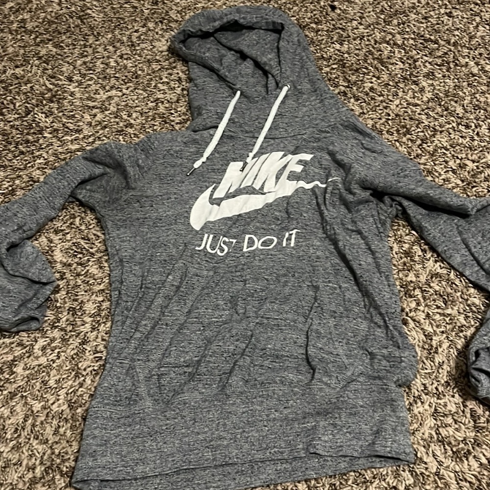 Grey Nike hoodie